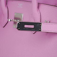 Load image into Gallery viewer, Birkin 30 Bag Mauve Sylvestre Epsom Leather with Palladium Hardware