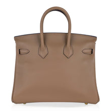 Load image into Gallery viewer, Birkin 25 Beige De Weimar Veau Jonathan Leather Gold Hardware
