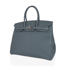 Load image into Gallery viewer, Birkin 35 Bag Vert Amande Togo Leather with Palladium Hardware