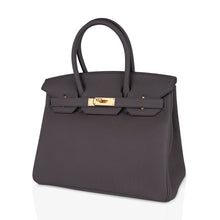Load image into Gallery viewer, Birkin 30 Bag Etain Gray Coveted Gold Hardware Togo