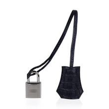 Load image into Gallery viewer, Birkin 30 Touch Blue Indigo Matte Alligator Bag Palladium Hardware