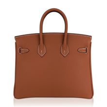 Load image into Gallery viewer, Birkin 25 Bag Gold Togo Leather with Gold Hardware