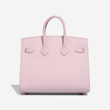 Load image into Gallery viewer, Birkin HSS 25 Epsom Mauve Pâle / Rose Sakura Golden Lock