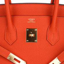 Load image into Gallery viewer, Birkin 35 Bag Feu Orange Togo Gold Hardware