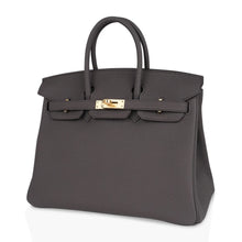 Load image into Gallery viewer, Birkin 25 Bag Etain Gold Hardware Togo Leather New w/Box