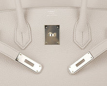 Load image into Gallery viewer, Birkin 35 Bag Beton Clemence Palladium Hardware