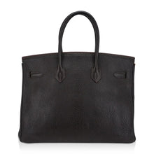 Load image into Gallery viewer, Birkin 35 Bag Cocoan Brown Chevre Leather with Palladium Hardware