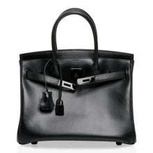 Load image into Gallery viewer, Birkin 30 Bag So Black Limited Edition Box Leather