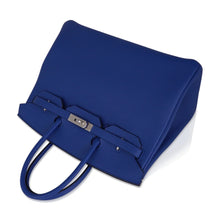 Load image into Gallery viewer, Birkin 35 Bag Blue de France Togo Leather with Palladium Hardware