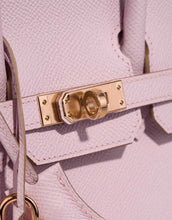 Load image into Gallery viewer, Birkin HSS 25 Epsom Mauve Pâle / Rose Sakura Golden Lock
