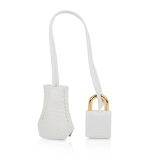 Load image into Gallery viewer, Birkin 25 HSS Bag White Clemence Gold Hardware