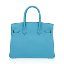 Load image into Gallery viewer, Birkin 30 Bag Blue du Nord Gold Hardware Epsom Leather