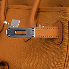 Load image into Gallery viewer, Limited Edition Birkin 35 Bag Cargo Sesame Toile Goeland Swift Leather with Palladium Hardware