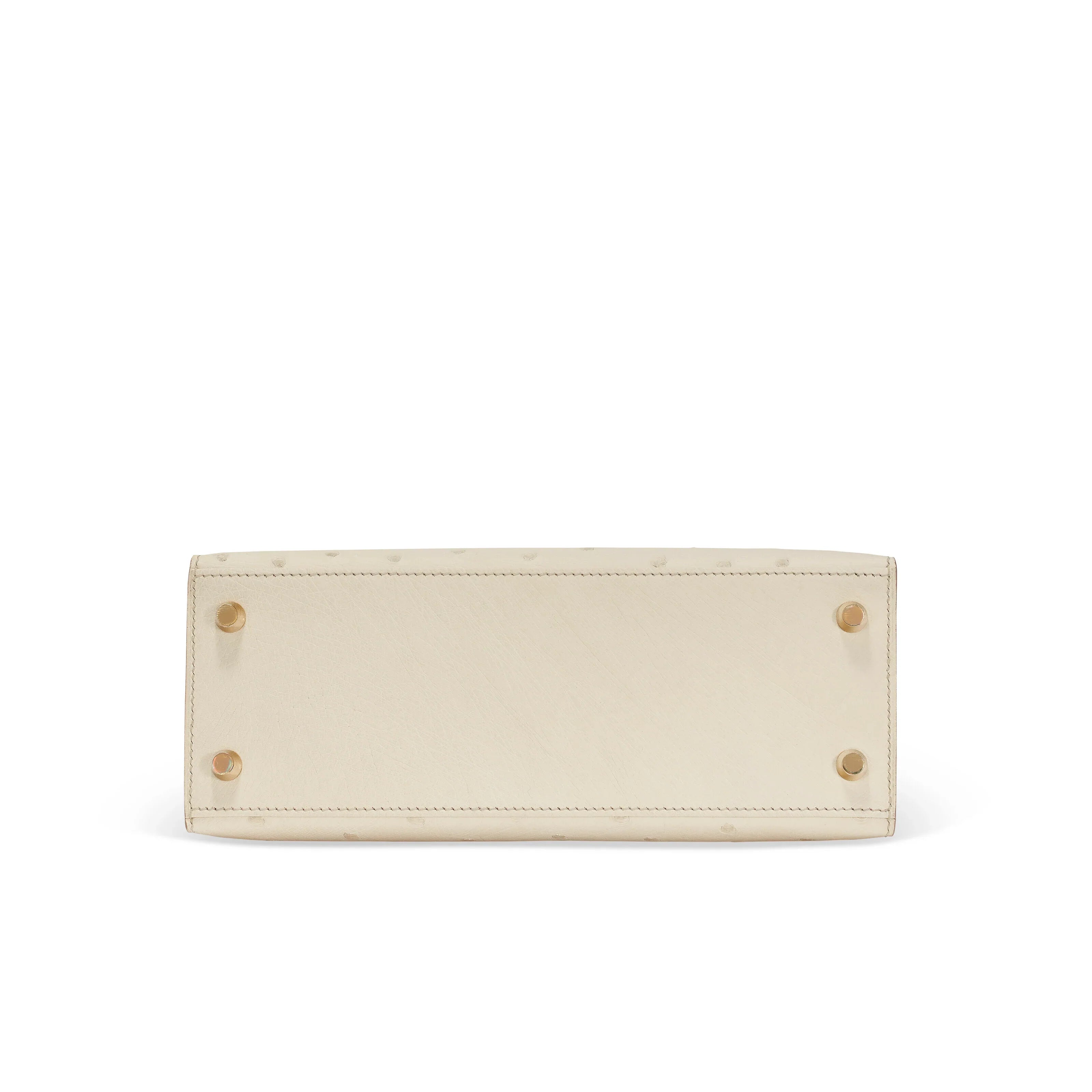 Ostrich White Gold Harrdware