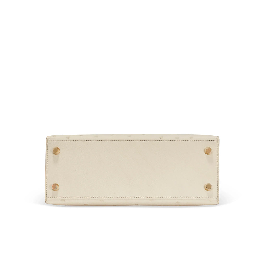 Ostrich White Gold Harrdware