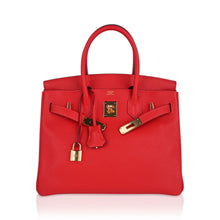 Load image into Gallery viewer, Birkin 30 Capucine Bag Togo Leather Gold Hardware