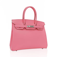 Load image into Gallery viewer, Birkin 30 Bag Rose Confetti Epsom Leather with Palladium Hardware