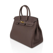 Load image into Gallery viewer, Birkin 35 Bag Chocolate Togo Gold Hardware