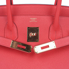 Load image into Gallery viewer, Birkin 30 Bag Rose Jaipur Epsom Leather with Gold Hardware