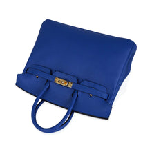 Load image into Gallery viewer, Birkin 25 Bag Blue Zellige Novillo Leather with Gold Hardware