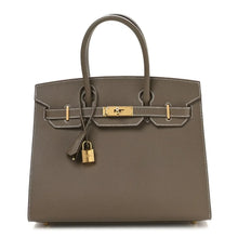 Load image into Gallery viewer, Birkin Sellier 30 Etoupe Epsom Quilted Epsom Leather