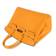 Load image into Gallery viewer, Birkin 35 Bag Yellow Jaune D’Or Candy Limited Edition Epsom Permabrass
