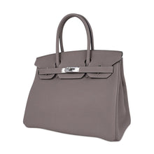 Load image into Gallery viewer, Birkin 30 Bag Gris Asphalte Togo Leather with Palladium Hardware
