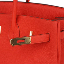 Load image into Gallery viewer, Birkin 35 Bag Capucine Togo Leather with Gold Hardware
