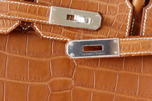 Load image into Gallery viewer, Birkin 30 Bag Fauve Barenia Matte Alligator Very Rare
