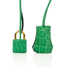 Load image into Gallery viewer, Birkin 35 Bag Matte Alligator Cactus Gold Hardware