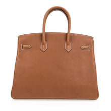 Load image into Gallery viewer, Limited Edition Birkin 35 Bag Fauve Barenia Faubourg Leather with Palladium Hardware