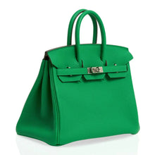 Load image into Gallery viewer, Verso Birkin 25 Bag Bamboo &amp; Caramel Togo Leather with Palladium Hardware