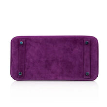 Load image into Gallery viewer, Birkin 30 Bag Rare Doblis Violet Palladium Hardware