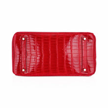 Load image into Gallery viewer, Birkin 35 Bag Braise Porosus Crocodile with Gold Hardware