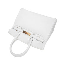 Load image into Gallery viewer, Special Order HSS Birkin 30 Bag White &amp; Orange Clemence Leather with Rose Gold Hardware
