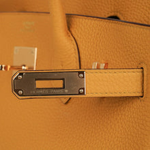 Load image into Gallery viewer, Birkin 30 Bag Jaune Ambre Gold Hardware Togo Leather