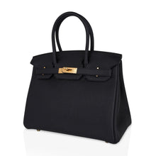 Load image into Gallery viewer, Birkin 30 Bag Black Togo Leather with Gold Hardware