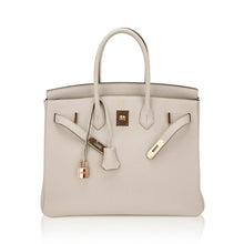 Load image into Gallery viewer, HSS Birkin 35 Trench and Corail Togo Leather Special Order Bag