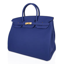 Load image into Gallery viewer, Birkin HSS 40 Bag Electric Blue / Rose Jaipur Brushed Gold Hardware
