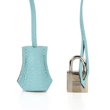 Load image into Gallery viewer, Birkin 35 Bag Fresh Blue Atoll Togo Palladium Hardware