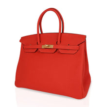 Load image into Gallery viewer, Birkin 35 Bag Capucine Togo Leather with Gold Hardware