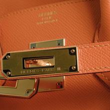 Load image into Gallery viewer, Birkin 30 Bag Abricot Gold Hardware Epsom Leather New w/ Box