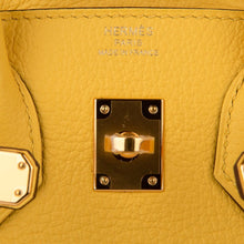 Load image into Gallery viewer, Birkin 25 Bag Jaune de Naples Novillo Gold Hardware
