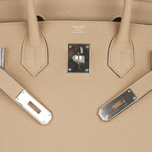 Load image into Gallery viewer, Birkin 30 Bag Trench Neutral Perfection Palladium Hardware