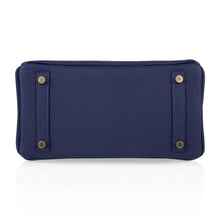 Load image into Gallery viewer, Birkin 25 Bag Blue Encre Gold Hardware Togo Leather