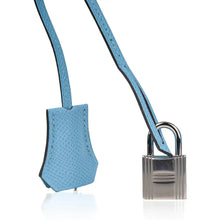 Load image into Gallery viewer, Birkin 30 Bag Blue Celeste Epsom Palladium Hardware New