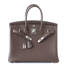 Load image into Gallery viewer, Birkin 35 Bag Ecorce (Bark)Taupe Togo Palladium