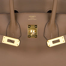 Load image into Gallery viewer, Birkin 25 Beige De Weimar Veau Jonathan Leather Gold Hardware