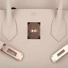 Load image into Gallery viewer, Birkin 30 Bag Craie Togo Leather with Rose Gold Hardware