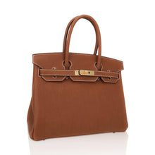 Load image into Gallery viewer, Birkin 30 Bag Barenia Faubourg Leather with Gold Hardware